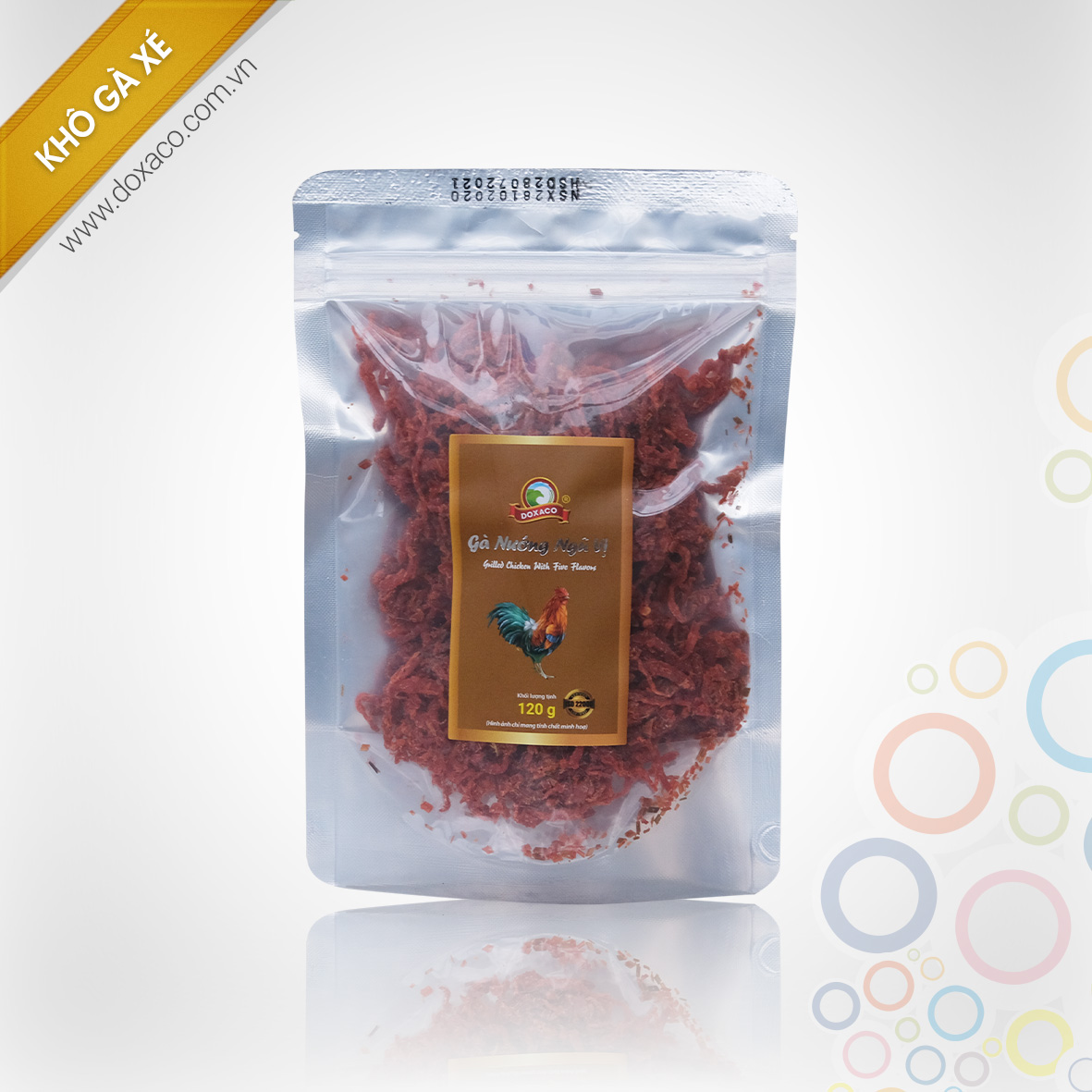 Gà Nướng Ngũ Vị 120g (PET)