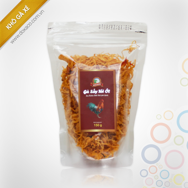 GÀ SẤY TỎI ỚT 150G