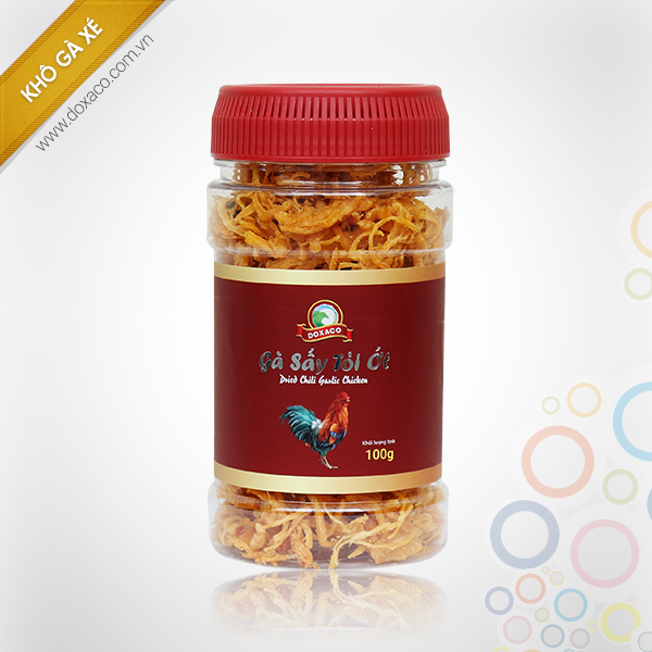 GÀ SẤY TỎI ỚT 100G
