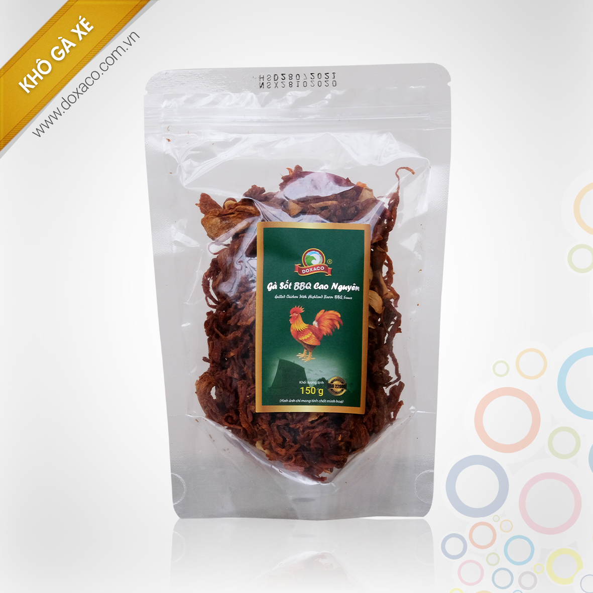 Gà Sốt BBQ Cao Nguyên 150g